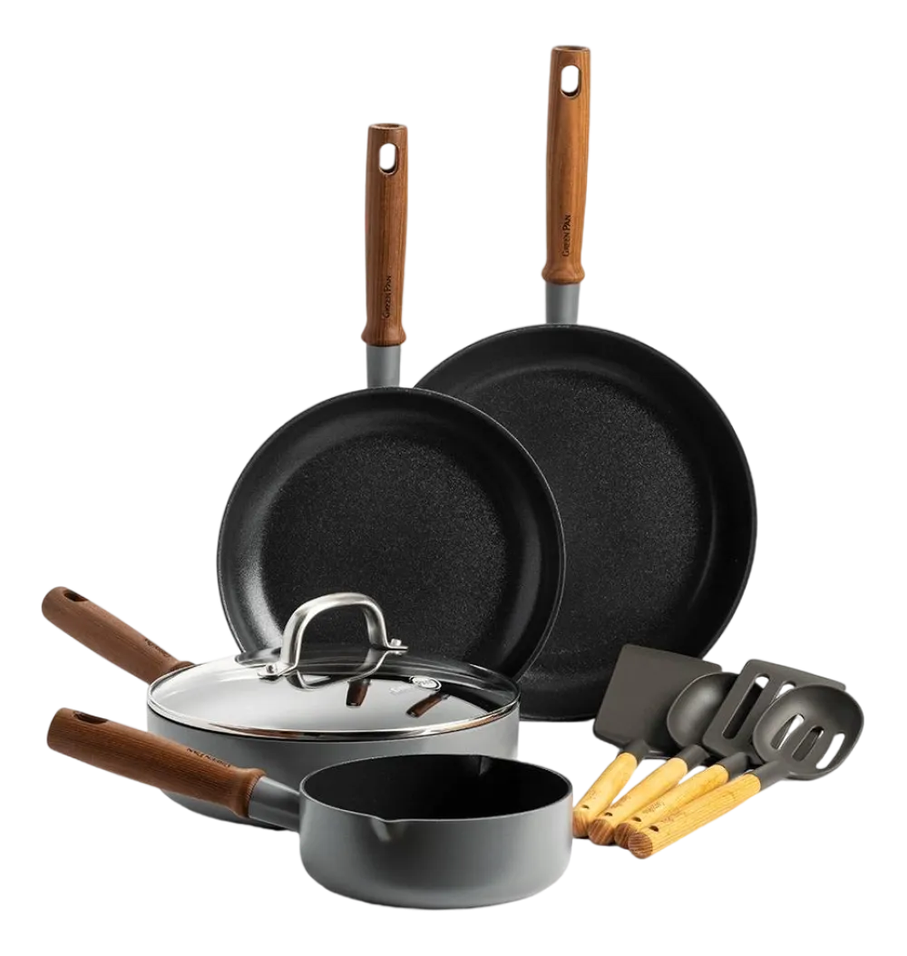GreenPan Pannenset Mayflower Pro Met Keramische Antikleeflaag Hot