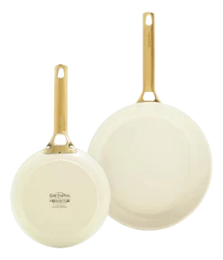 GreenPan Pannenset Padova Cream White Met Keramische Antikleeflaag Sale