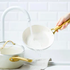 GreenPan Pannenset Padova Cream White Met Keramische Antikleeflaag Sale