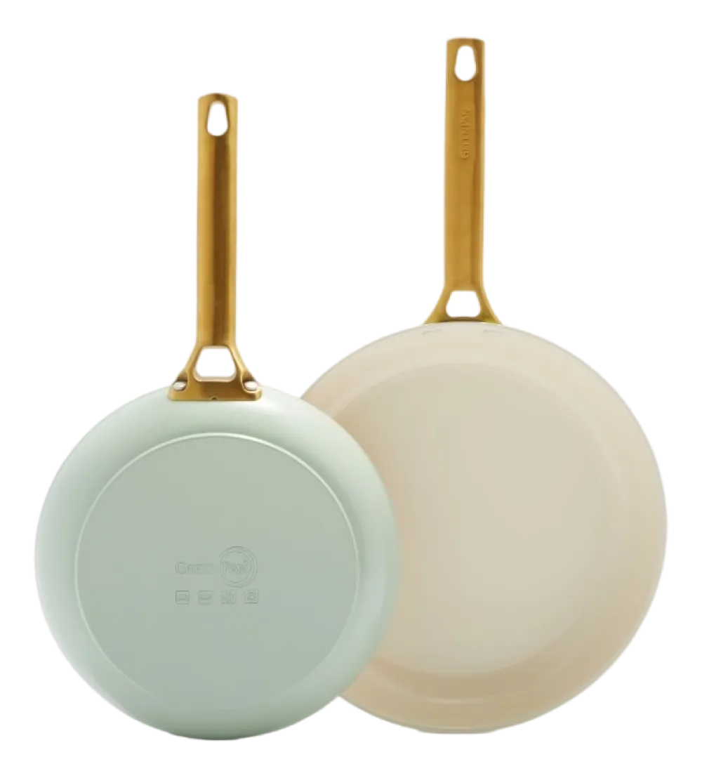 GreenPan Pannenset Padova Mint Green Met Keramische Antikleeflaag Hot