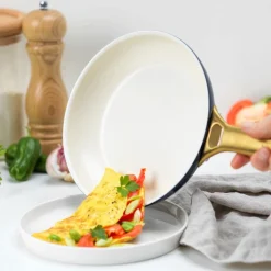 Pannenset Greenpan Padova Oxford Blue Met Keramische Antikleeflaag (2-delig)