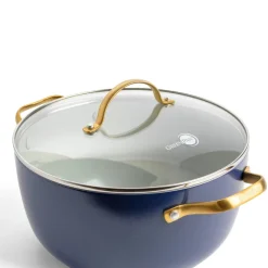 GreenPan Pannenset Padova Oxford Blue Met Keramische Antikleeflaag