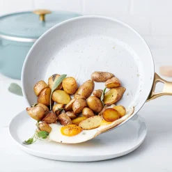 GreenPan Pannenset Padova Smokey Blue Met Keramische Antikleeflaag Sale