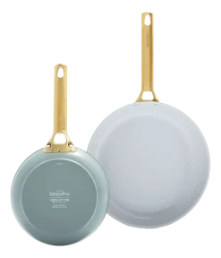 GreenPan Pannenset Padova Smokey Blue Met Keramische Antikleeflaag Discount
