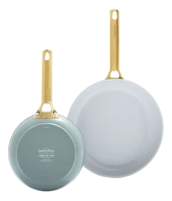GreenPan Pannenset Padova Smokey Blue Met Keramische Antikleeflaag Discount