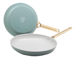 GreenPan Pannenset Padova Smokey Blue Met Keramische Antikleeflaag Discount