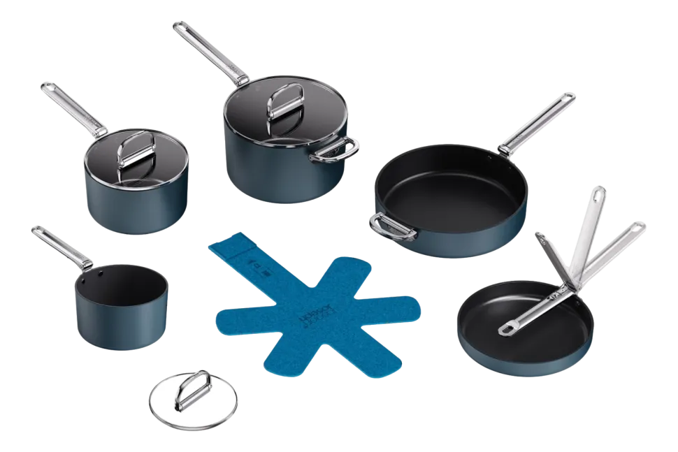 Pannenset Joseph Joseph Space Blue (5-Delig)