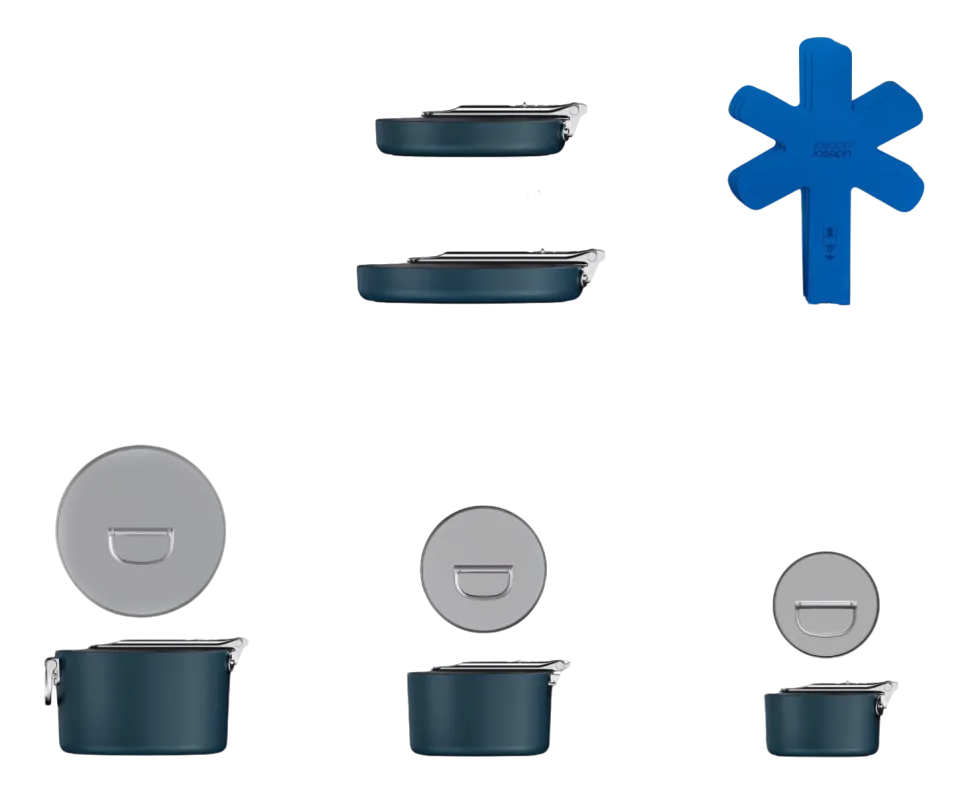 Pannenset Joseph Joseph Space Blue (5-Delig)