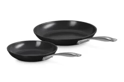 Le Creuset Pannenset Koekenpan Essential Non Stick Ceramic 24 + 28 cm (2-delig) Online
