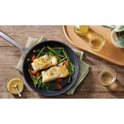 Le Creuset Pannenset Koekenpan Essential Non Stick Ceramic 24 + 28 cm (2-delig) Online