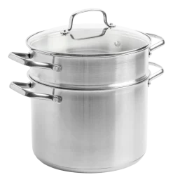 Pannenset Met Pasta Inzet Dagelijkse Kost Door Jeroen Meus 24 cm (3-delig)