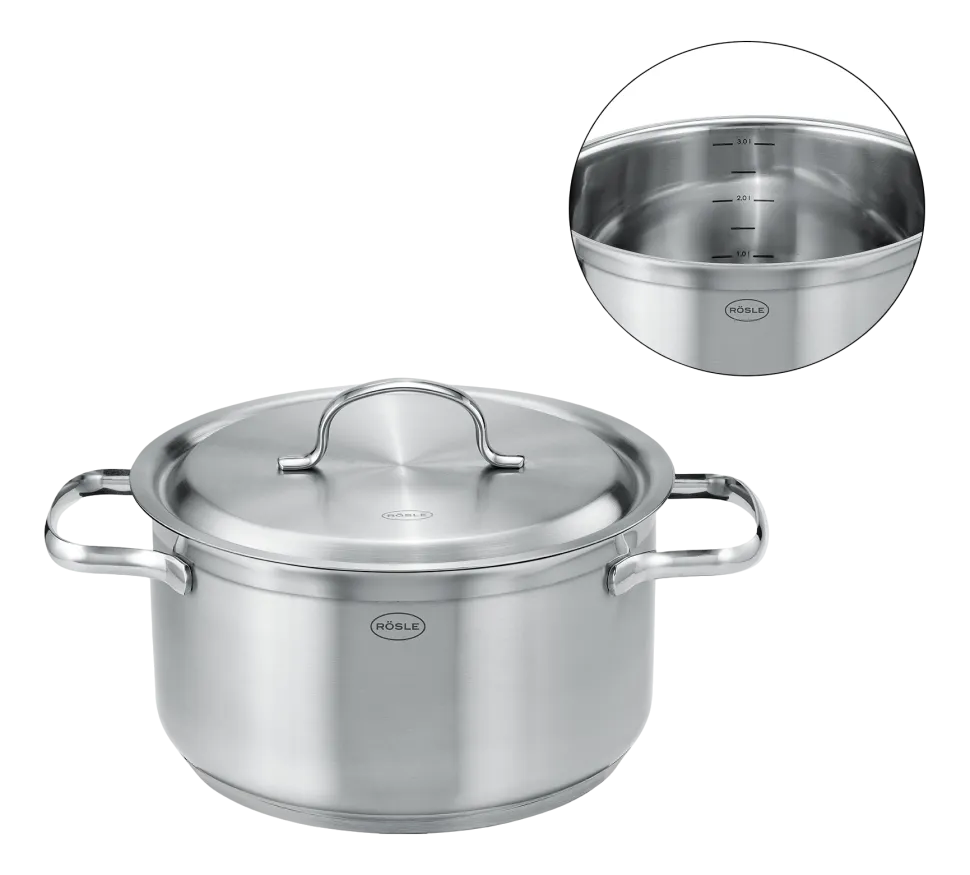Pannenset Rösle Pure Elements (4-Delig)