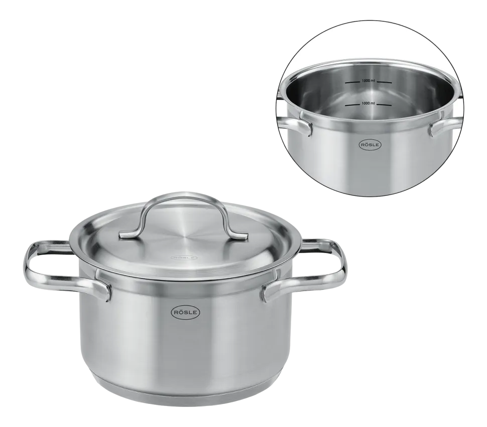 Pannenset Rösle Pure Elements (4-Delig)