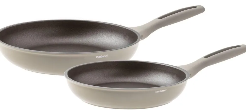 Pannenset Sambonet Silver Force Koekenpan (2-Delig)