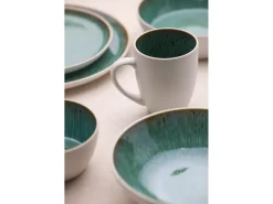 Bitz Pastabord Gastro White / Green 20 cm (Set van 6) New