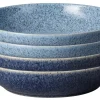 Pastabord Denby Studio Blue Cobalt Flint 22 cm (Set van 4)