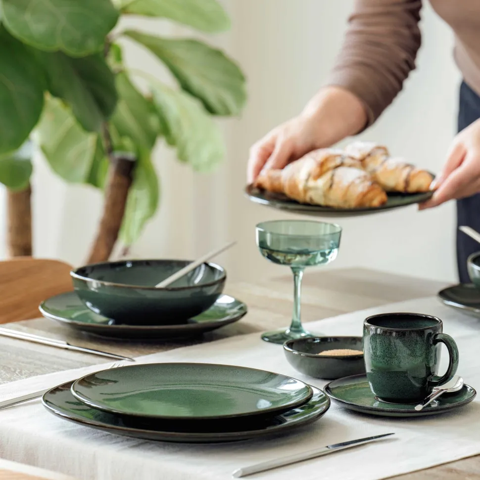 Pastabord/Saladebord Villeroy & Boch Lave Vert 21 cm (6 delig)