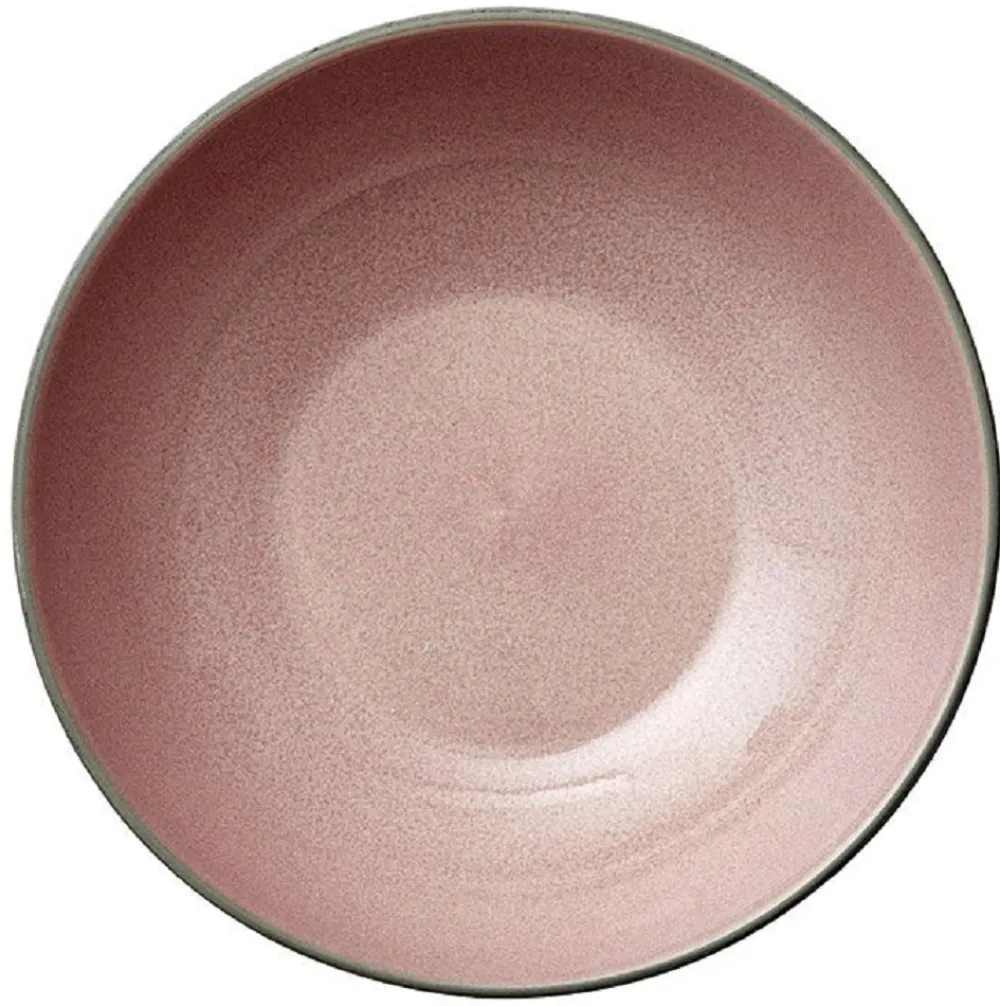 Bitz Pastabord Schaal Gastro Lichtgrijs Roze 20 cm Best
