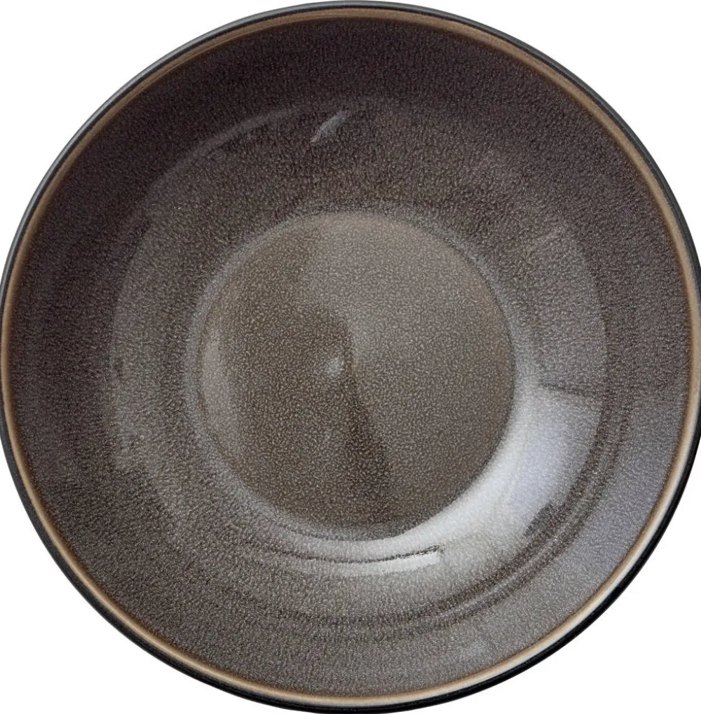 Bitz Pastabord Schaal Zwart Grijs 20 cm Best