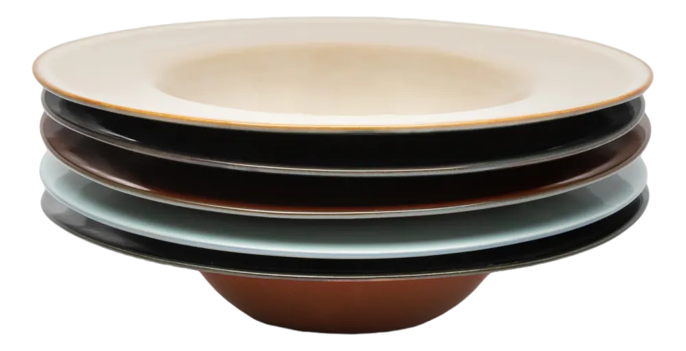 Serax Pastabord Terres De Rêves Tableware By Anita Le Gr Rust Smoky Blue S 21,3 cm New