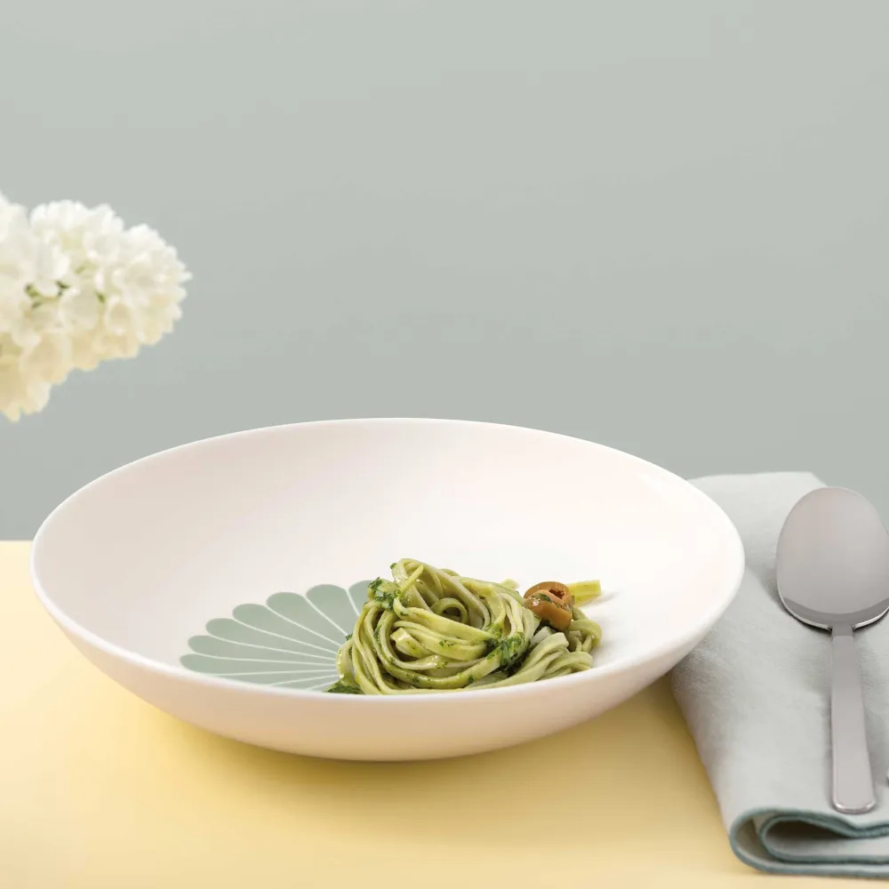 Villeroy & Boch Pastabord Fleur Vert Ø24cm (6 delig) New