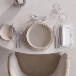 Pastabord Villeroy & Boch Iconic Beige 24 cm (6 delig)