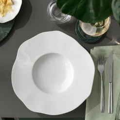 Pastabord Villeroy & Boch Pura Wit 28,5 x 28,8 cm (Set van 4)