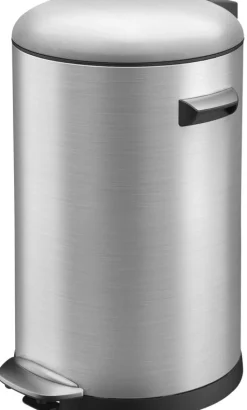 Pedaalemmer EKO Belle Deluxe Mat Zilver RVS 20L