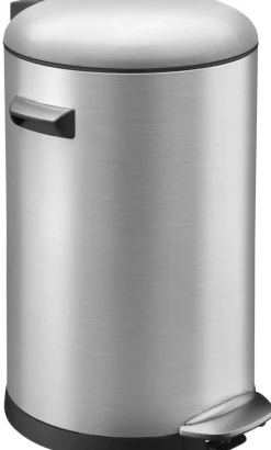 Pedaalemmer EKO Belle Deluxe Mat Zilver RVS 20L