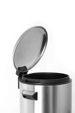 Pedaalemmer EKO Belle Deluxe Mat Zilver RVS 20L