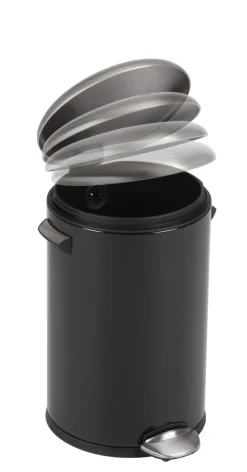Pedaalemmer EKO Belle Deluxe Zwart RVS 12L