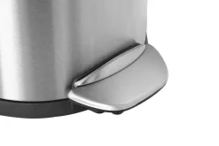 EKO Pedaalemmer Belle Deluxe Mat Zilver RVS 12L Hot