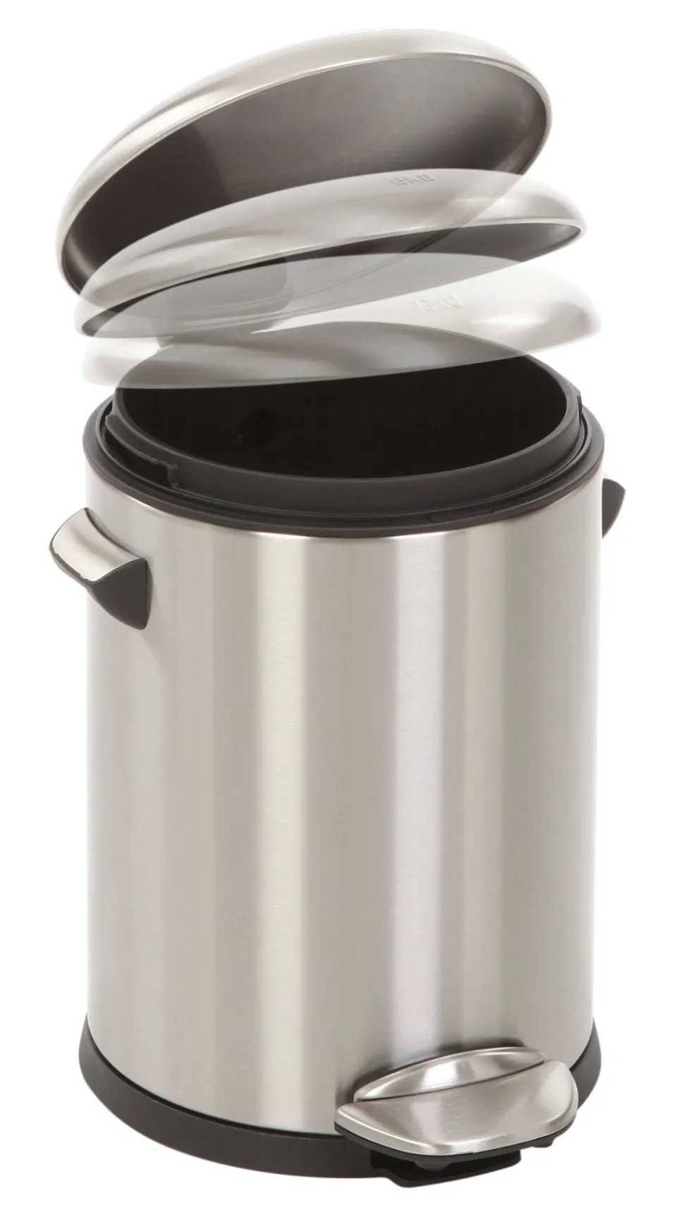 Pedaalemmer EKO Belle Deluxe Mat Zilver RVS 5L