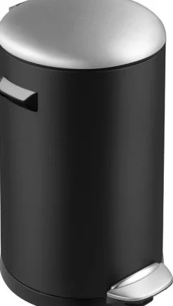 Pedaalemmer EKO Belle Deluxe Zwart RVS 20L