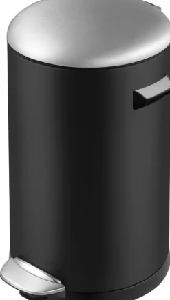 Pedaalemmer EKO Belle Deluxe Zwart RVS 20L
