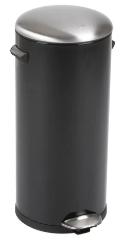 EKO Pedaalemmer Belle Deluxe Zwart RVS 30L Best