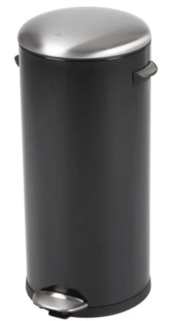 EKO Pedaalemmer Belle Deluxe Zwart RVS 30L Best