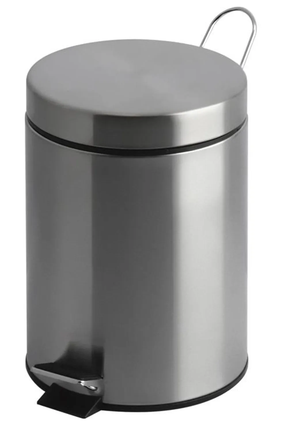 EKO Pedaalemmer Classic Mat Zilver Inox 5L Hot