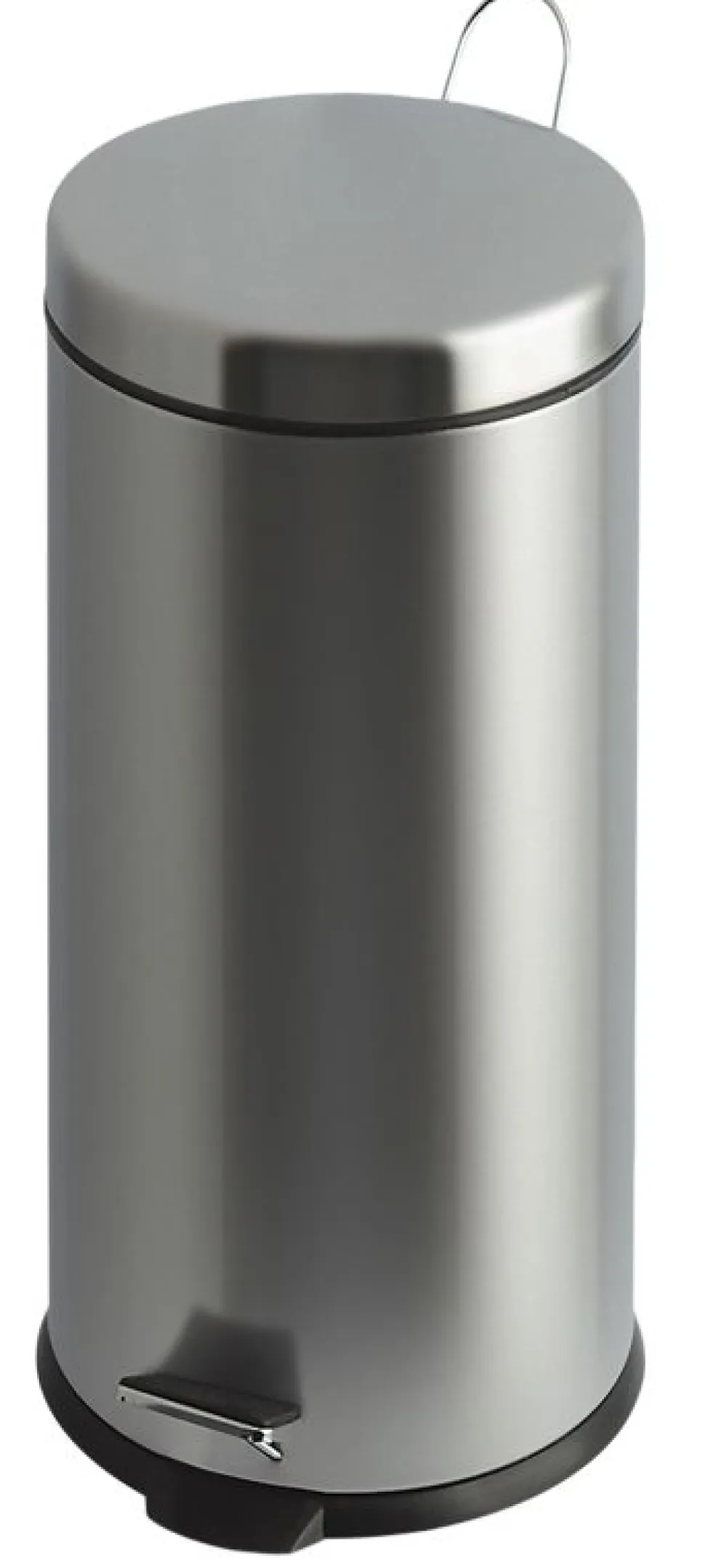 Pedaalemmer EKO Classic Mat Zilver RVS 30L