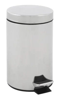 EKO Pedaalemmer Classic Zilver Inox 3L