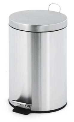 Pedaalemmer EKO Classic Zilver Inox 12L