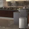 Pedaalemmer EKO E-Cube 30L Mat RVS