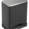 Pedaalemmer EKO E-Cube 12L Mat Zwart