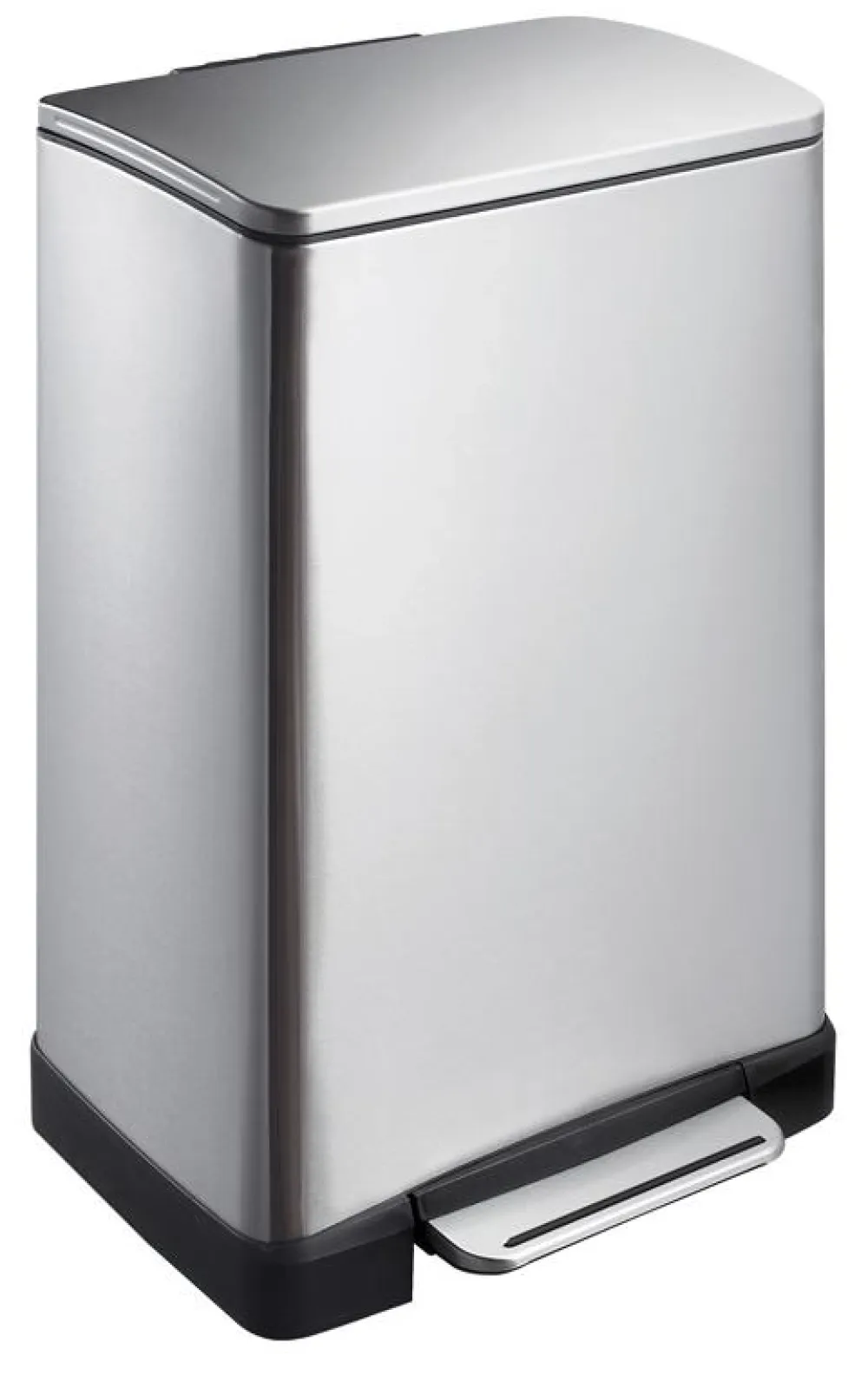 EKO Pedaalemmer E-Cube Mat Zilver RVS 40L