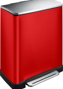 Pedaalemmer EKO Recycle E-Cube 28L + 18L Rood
