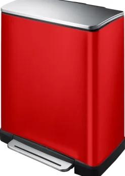 Pedaalemmer EKO Recycle E-Cube 28L + 18L Rood