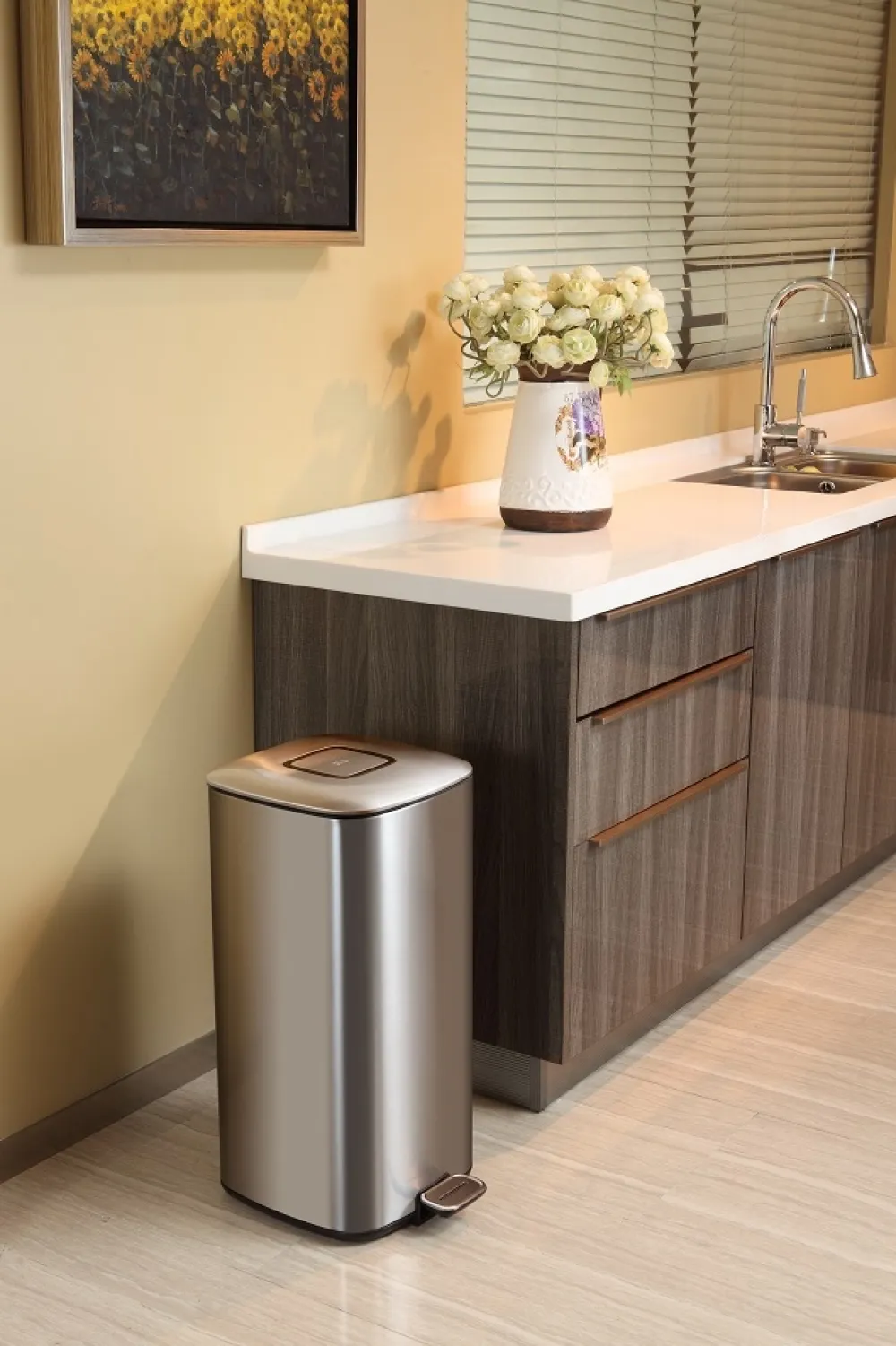 EKO Pedaalemmer Regent Step Bin 20L Mat RVS Best