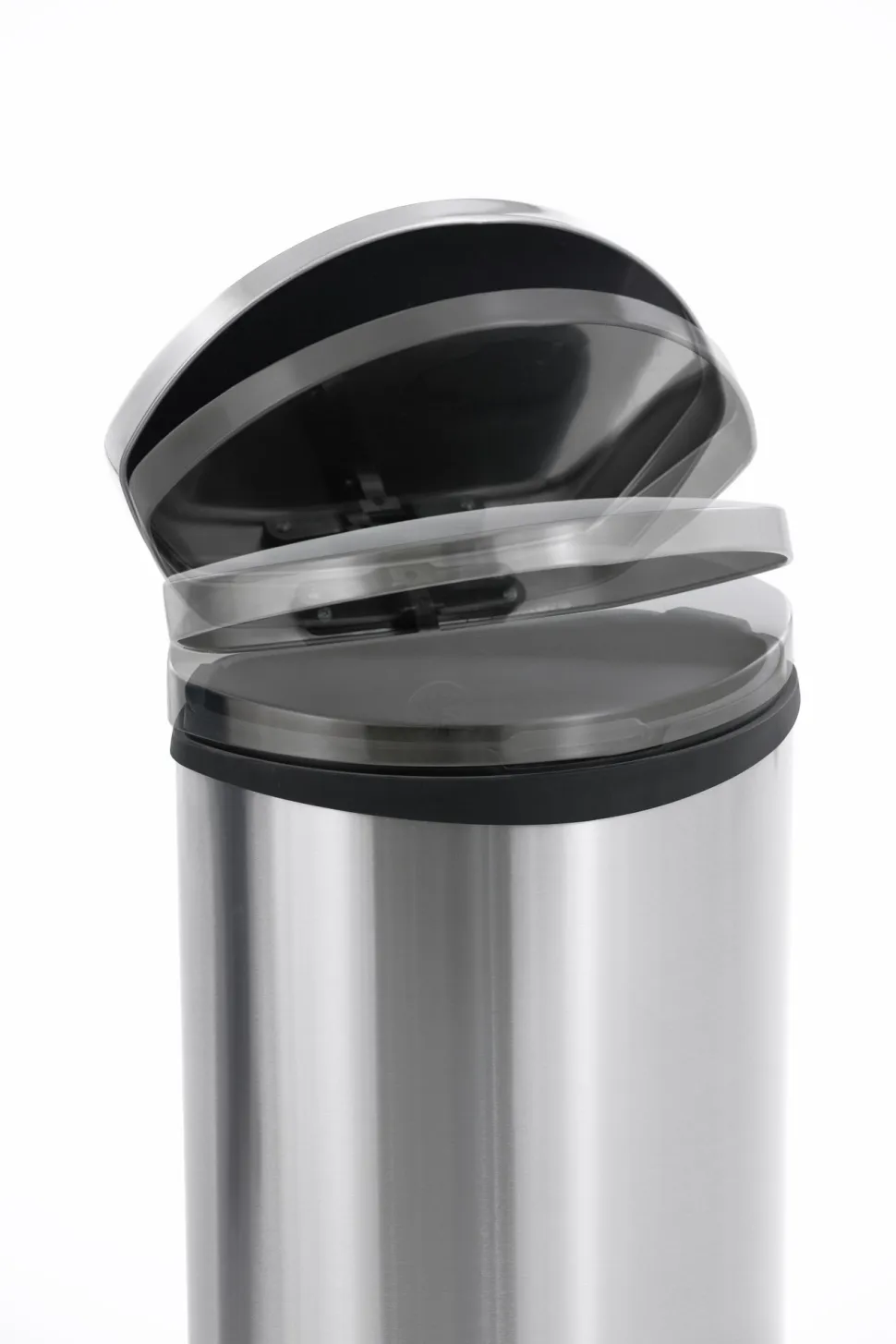 Pedaalemmer EKO Shell Bin Mat Zilver RVS 30L