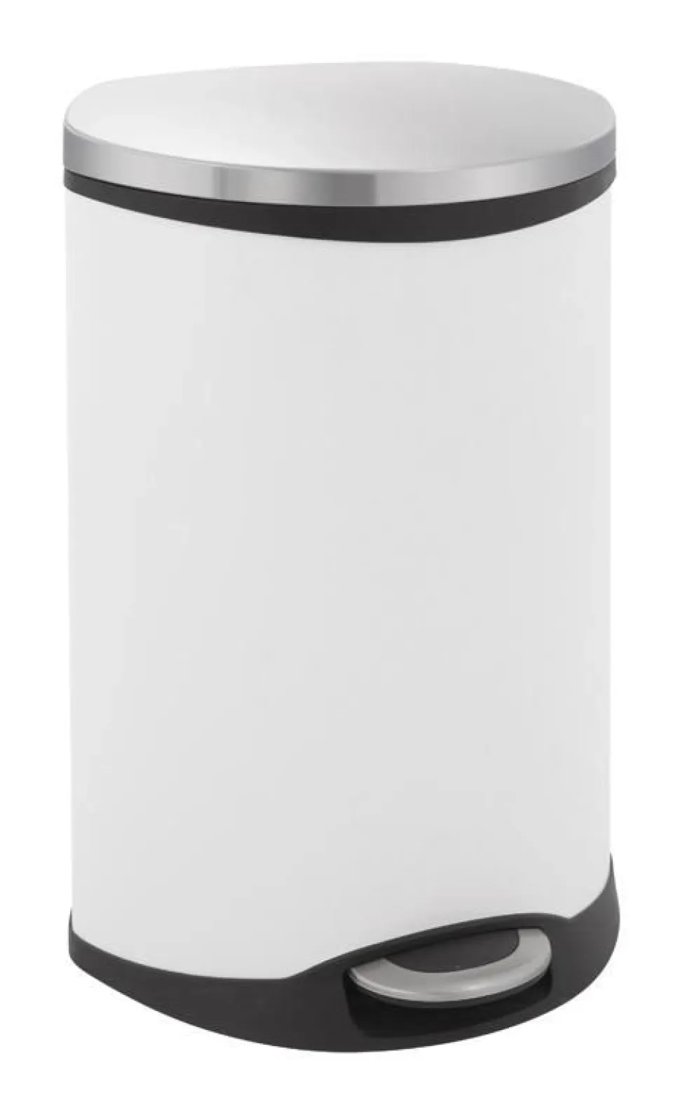 Pedaalemmer EKO Shell Bin Recycling Wit 44L