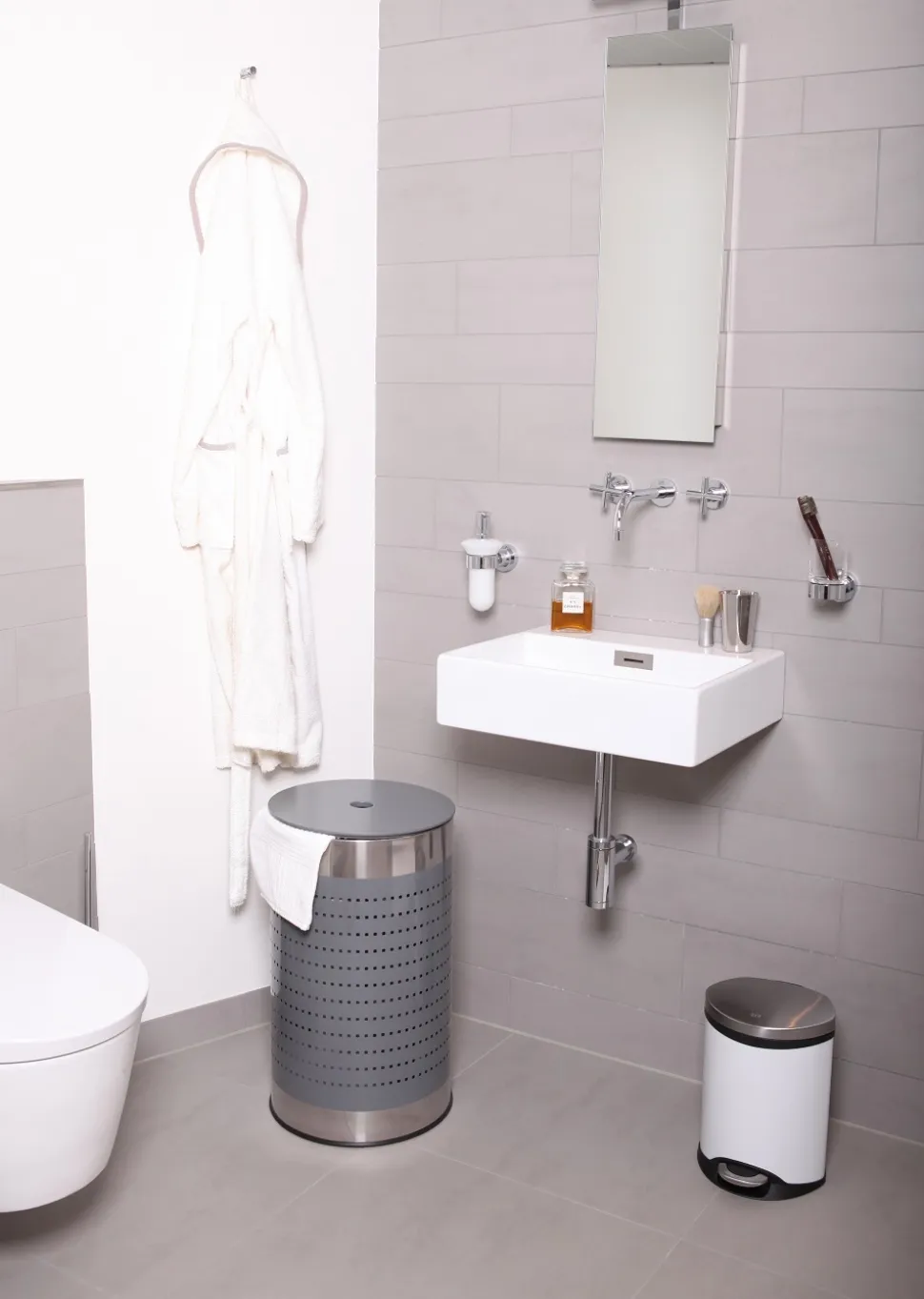 Pedaalemmer EKO Shell Bin Wit 6L